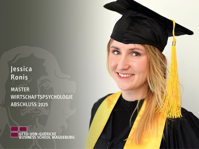 Jessica Ronis (BBA, Master Wirtschaftpsychologie, Abschluss 2025)